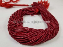 Ruby Dyed Micro Cut Beads